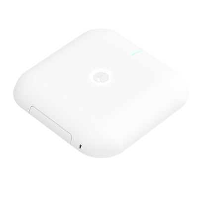 Punto de acceso Wi-Fi 6 / 5 radios / 8x8 802.11ax / Radio definida por Software / Capacidad Agregada de 6 Gbps / Sensor de Escaneo / Bluetooth BLE 4.1 / Seguridad WPA3 / Administración en la nube.