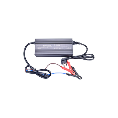 Cargador de Baterías de Litio / 20A / 25.6V / Entrada 100-240V AC / Protecciones Múltiples / Certificaciones Internacionales