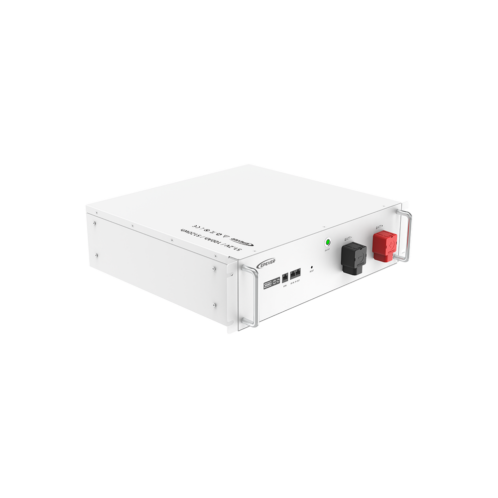 Batería LiFePO4 51.2V 100Ah / 5120 Wh / 6000+ ciclos 80% DOD / Protecciones múltiples / Comunicación RS485-CAN / Rack 3U