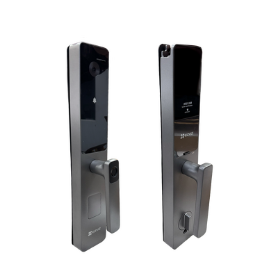 Cerradura Inteligente / Wi-Fi / Bluetooth / Códigos Temporales Para Visitantes / Lectura de Huella / Lectura de Tag / Contraseña / Botón para Timbrar / Apertura remota / Alarma Anti-intrusión / No Requiere HUB