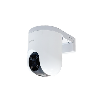 Camara PT WiFi / 8Megapixel /  Cobertura 360° / Detección humana / Seguimiento Inteligente / Sirena / Luz Parpadeante / Colores en Oscuridad / Micro SD / Audio de Dos Vías / Exterior