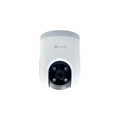 Camara PT WiFi / 8Megapixel /  Cobertura 360° / Detección humana / Seguimiento Inteligente / Sirena / Luz Parpadeante / Colores en Oscuridad / Micro SD / Audio de Dos Vías / Exterior