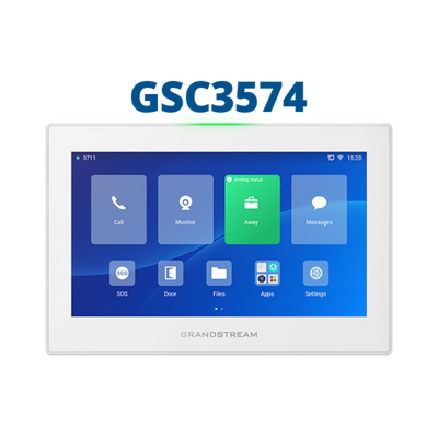 Estación de Intercomunicación SIP con Wi-Fi 6, Bluetooth y Control Total para Agendamiento de Salas y Edificios Inteligentes (Color Blanco)