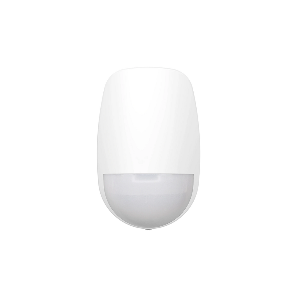 (AX PRO) Detector PIR Inalámbrico de Doble Tecnología / Inmunidad a Mascotas / Rango de Detección de 12 mts / Angulo de 85.9° de Cobertura
