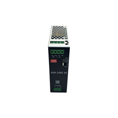 Fuente de Poder Industrial de 240W, salida 24Vcd, 10A, para montaje Riel Din