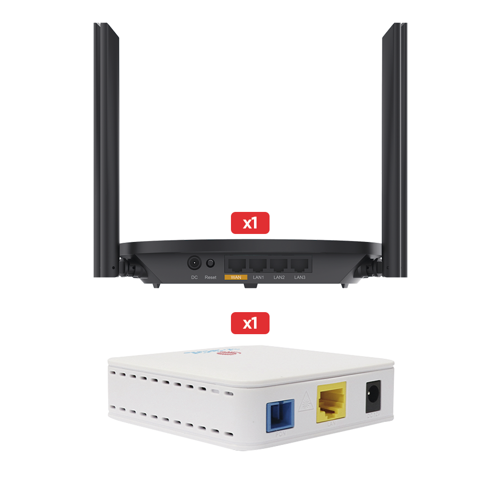 SYSCOM Colombia: KIT2-VPON-WIFI-RUIJIE - Kit de ONU Bridge Dual GPON ...