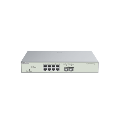 Switch Administrable De Capa 2 De 8 Puertos Multi-Gigabit Con 8 Puertos PoE+ Y 2 Puertos Uplink SFP+. Los Puertos De 2.5 Gbps Rompen La Barrera Del Gigabit, Liberando Todo El Potencial De Los Puntos De Acceso Wi-Fi 6/7, Calidad De Nivel Empresarial