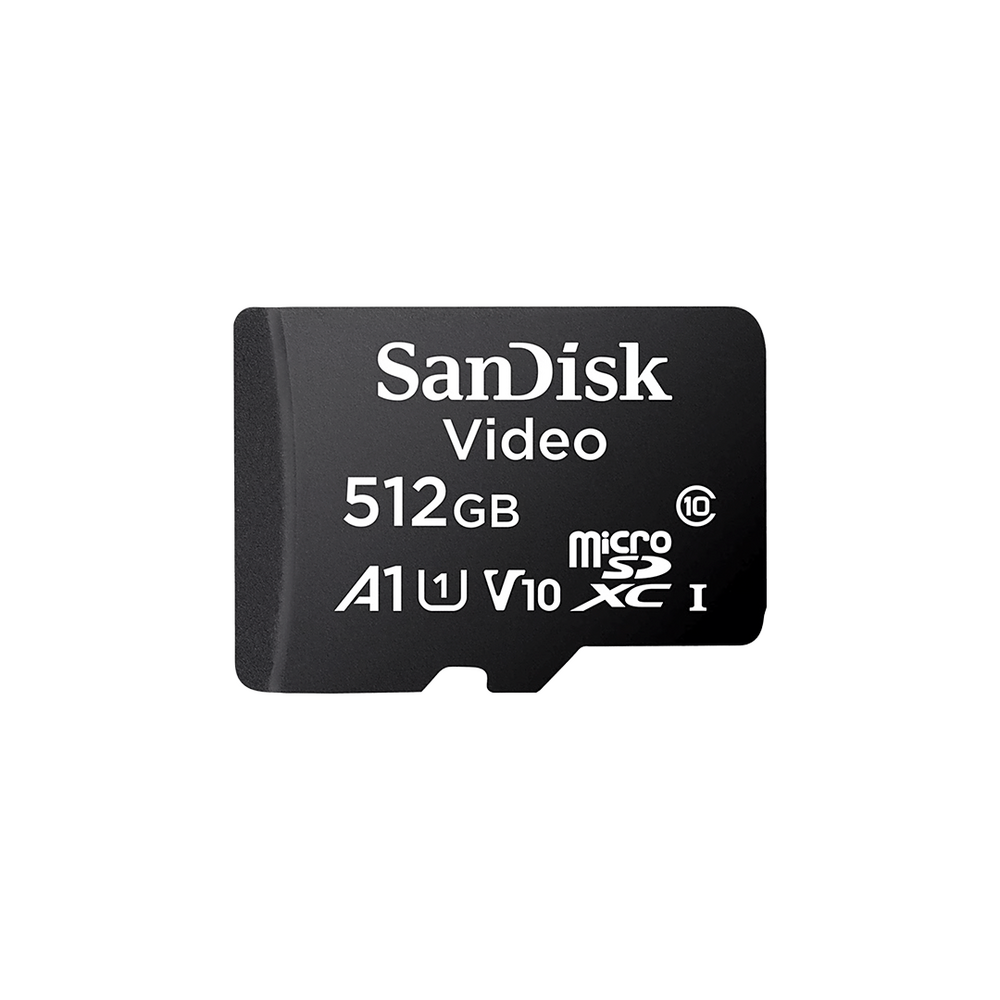 Micro SD Optimizada Para Videovigilancia / 512GB / ULTRA SDXC UHS-I/ CLASS 10 MSD / Sandisk