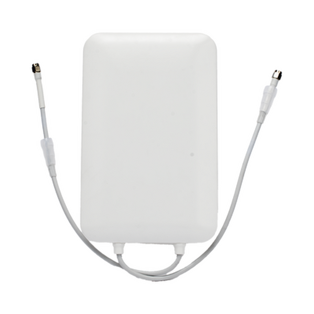 Antena sectorial para WiFi de 90°/ 2.4 y 5 GHz / Ganancia 15 dBi / Conectores RPSMA / Incluye montaje / Ideal para acces point Unifi, Altai, TP-Link y Grandstream (conectorizados)