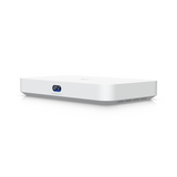 UniFi Cloud Gateway UCG Fiber / Administra todas las l&iacute;neas UniFi / (4) puertos 2.5 GbE y (1) puerto LAN SFP+ 10G, (1) puerto WAN SFP+ 10G / Balanceo de carga hasta 2 l&iacute;neas, fuente de alimentaci&oacute;n USB-C 5V 3A, ranura SSD