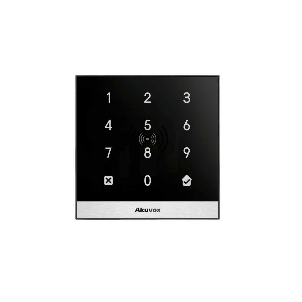 Smart, Compact and Elegant Access Control Terminal for 1 Door / 125 kHz Prox Reader / MIFARE 13.56 MHz / Keypad / 20,000 Users / Web Management