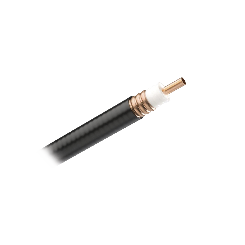 Cable coaxial HELIAX de 7/8". Cobre corrugado, 100% Blindado.