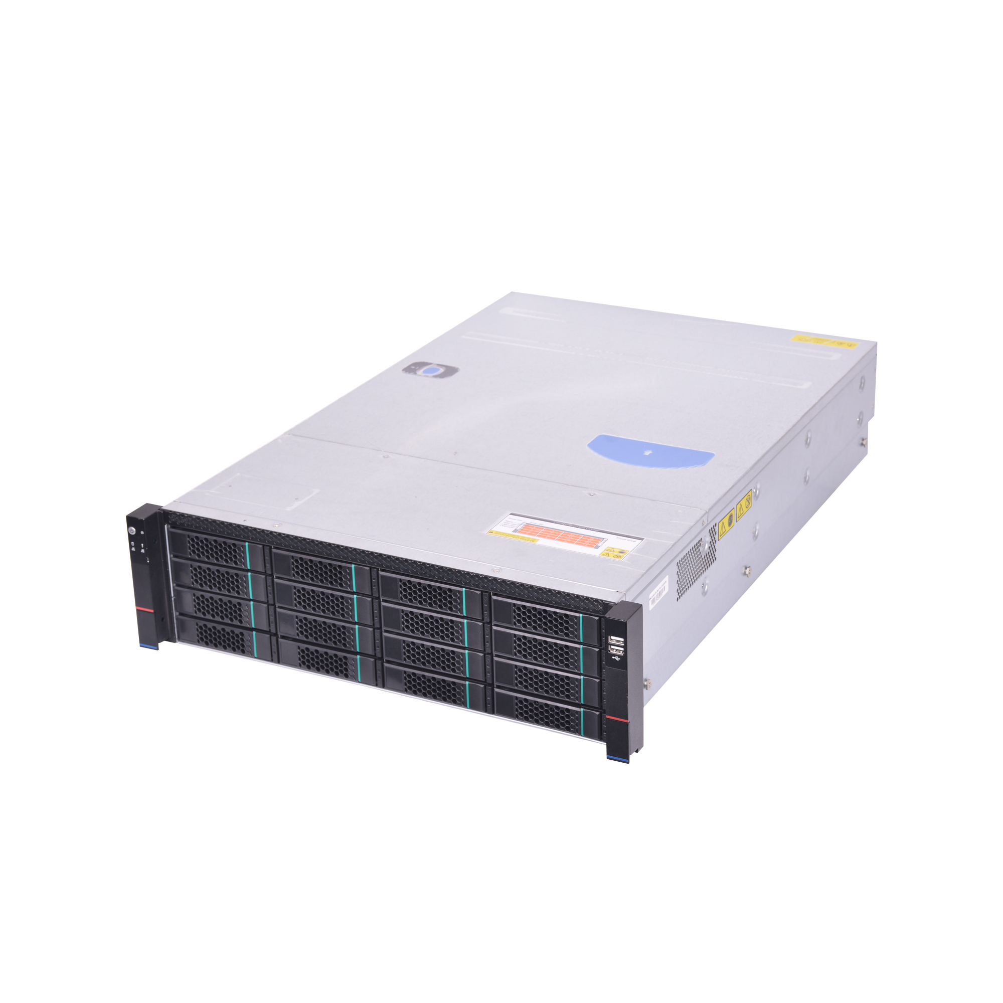 Network Storage Server / 16-Disk Hot-Pluggable / Intel Xeon E3 / Up to 256TB / 800Mbps Throughput / Redundant Power Supply / 19" Rack Mount