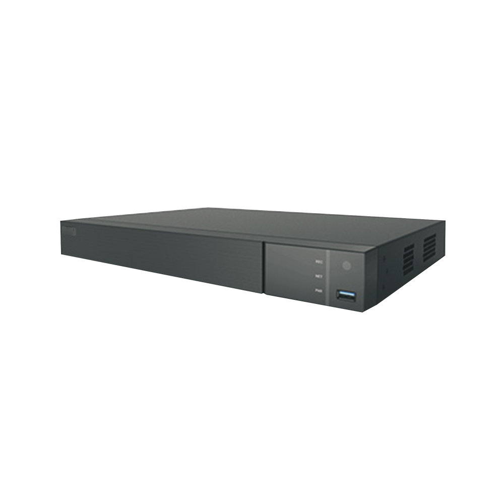 DVR 5MP / 16 Channels TURBOHD + 8 Channels IP / Support 2 Hard Disk / Smart Sense (Avoid False Alarms) / Video Output FULL HD / H.265 / AHD, TVI, CVBS, CVI / 8 Channels Audio / Audio by Coaxitron / Cloud Video Recording