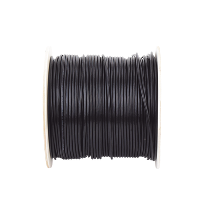 1000ft Outdoor Cat6 Shielded FTP Cable - UV-Rated for Extreme Climates & HD Video Surveillance (UL Listed, Black)