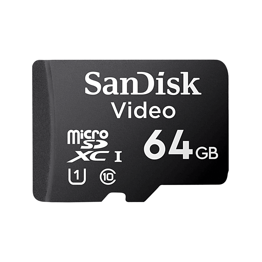 Micro SD Optimizada Para Videovigilancia / 64GB / ULTRA SDXC UHS-I/ CLASS 10 MSD / Sandisk