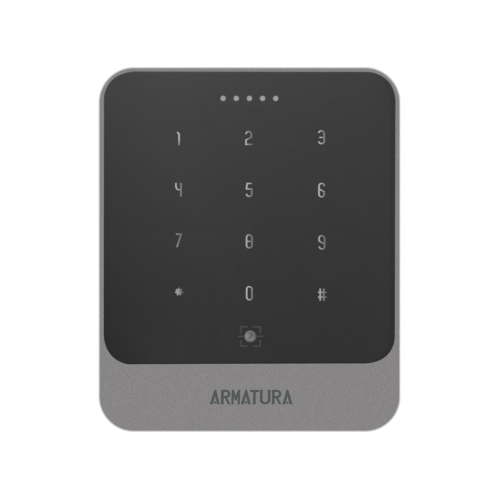Explorer Series Outdoor Multi-Tech Smart Reader / 125 kHz / 13.56 MHz / Bluetooth 2.4 GHz / Mobile NFC / Touch Keypad / QR Code Scanner / OSDP v2.2 / AES-128 & AES-256 / IP68 / IK07 / UL94-V0